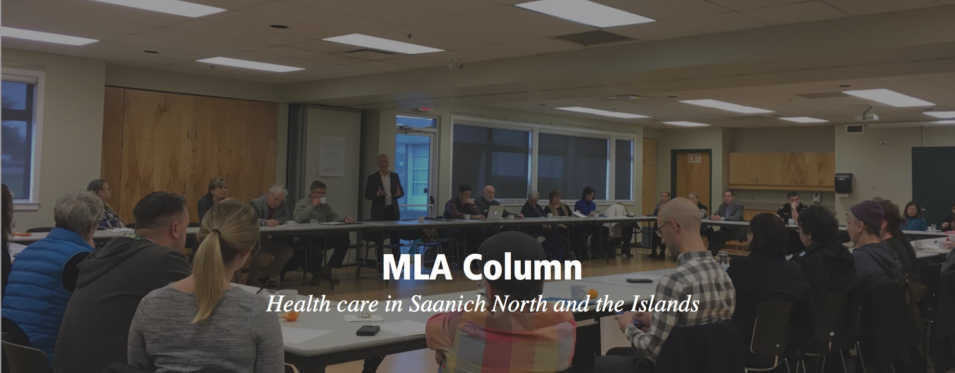 MLA Column: Health care in Saanich North and the Islands