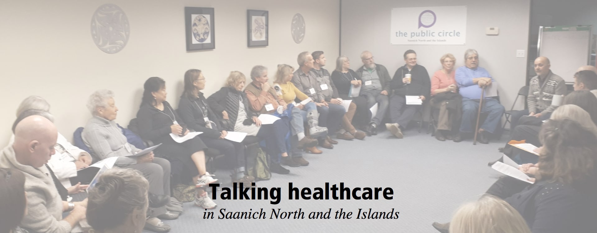 Talking healthcare in Saanich North and the Islands