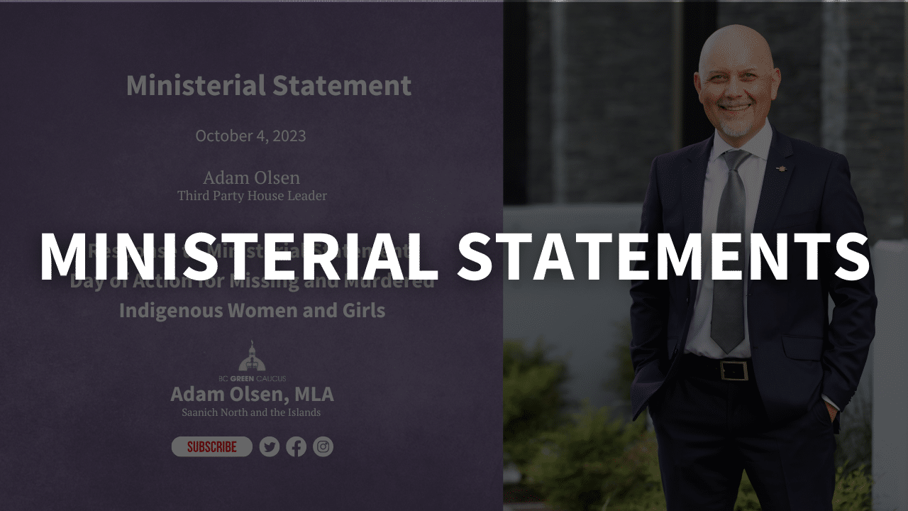 Ministerial Statements graphic